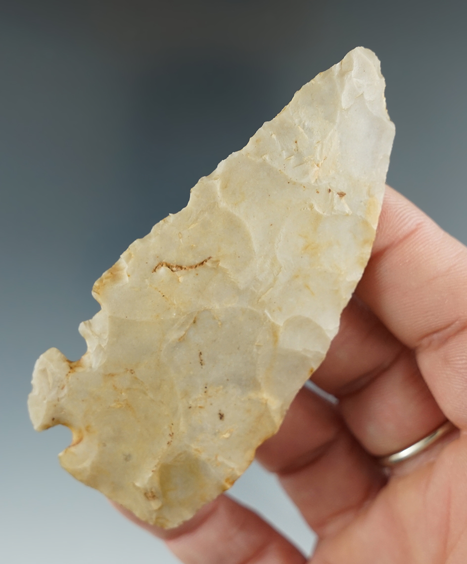 3 1/4" classic style corner tang Knife found in Eastern Texas.