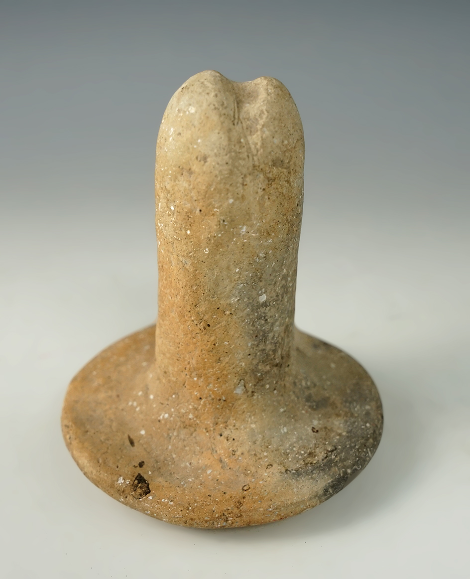 3 3/8" well styled pottery trowel with minor restoration found in Tipton Co.,Tennessee.