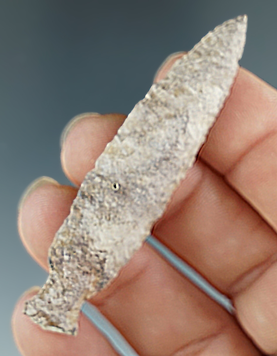 Pictured! 2 7/16" Marybell that is heavily patinated found in Oregon. Pictured in Overstreet #11