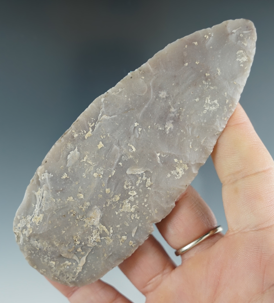 Ex. Perino! 4  9/16" Cleborne Knife found in Gillespie Co.,Texas in nice condition.