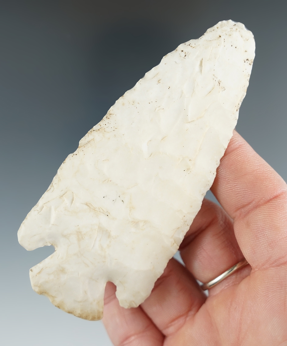 3 7/8" Dovetail found in Indiana.