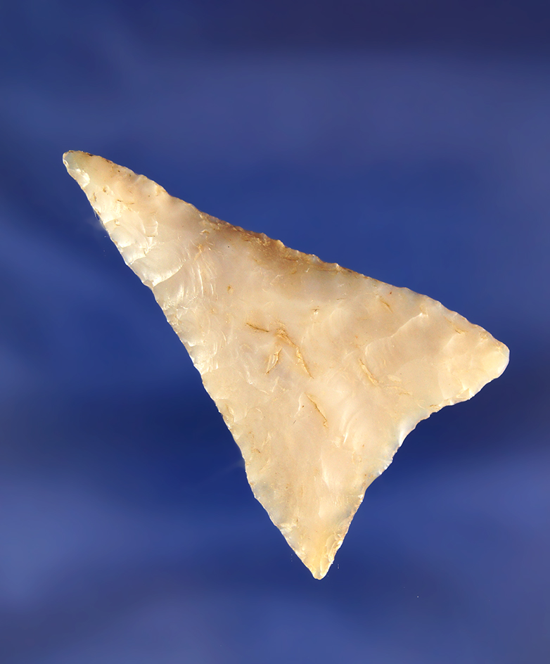 1 7/8" Plateau Pentagonal found near the mouth of the Deschutes River in Sherman Co. Oregon.