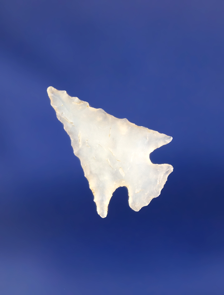 13/16" translucent chalcedony Gempoint found near the Columbia River.