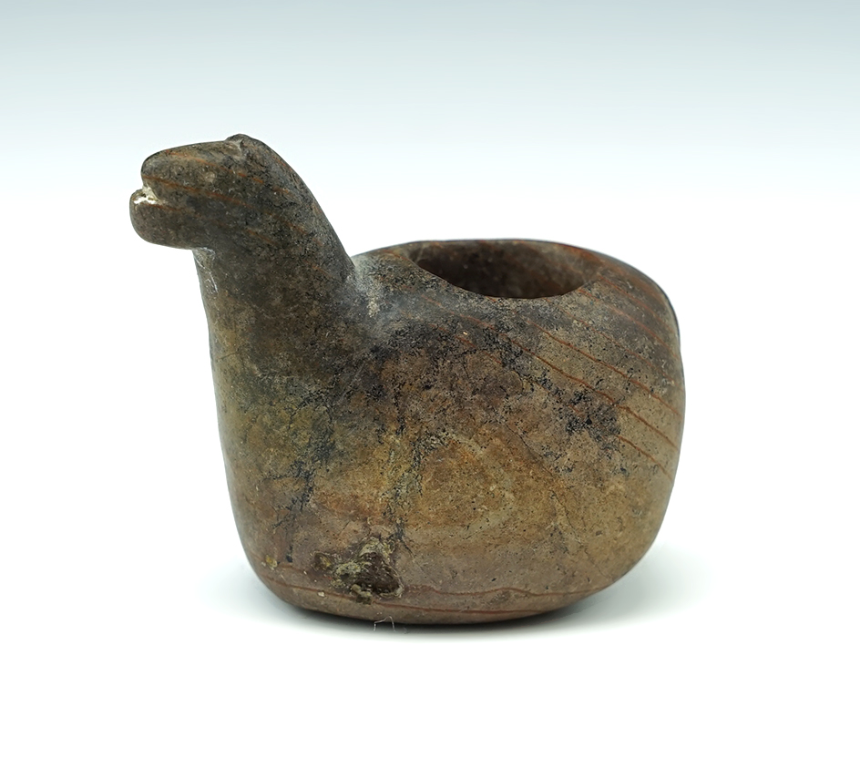 Well made 1 13/16" tall Llama Canopa found in Peru.