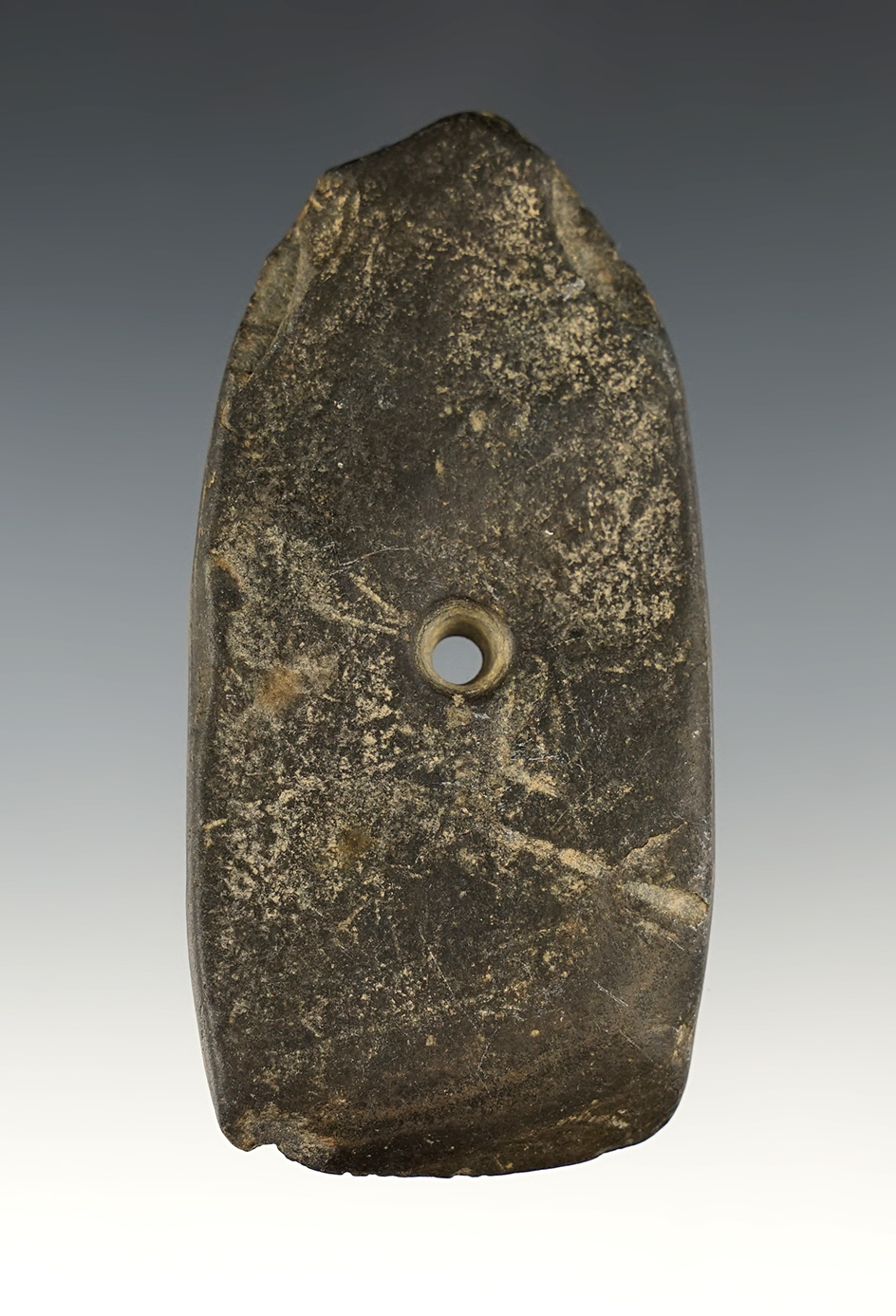 Rare 3 7/16" Slate Pendant/Celt - Mt. Gilead