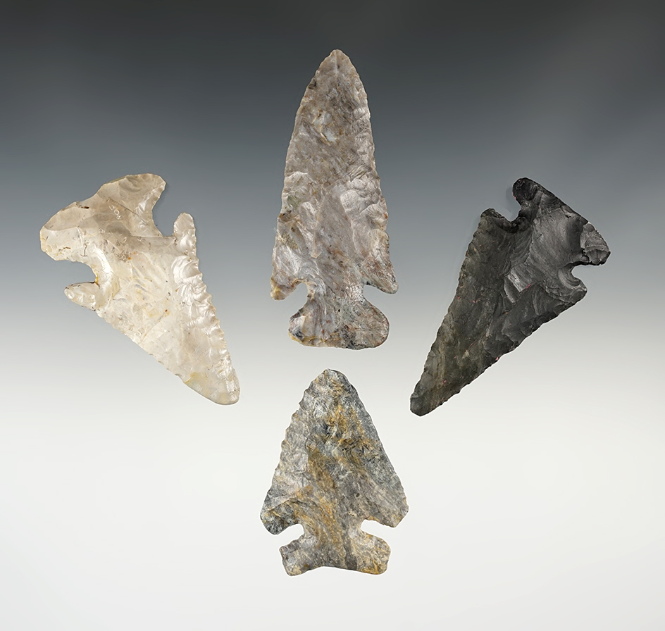 Set of 4 Ohio points, each with restoration.