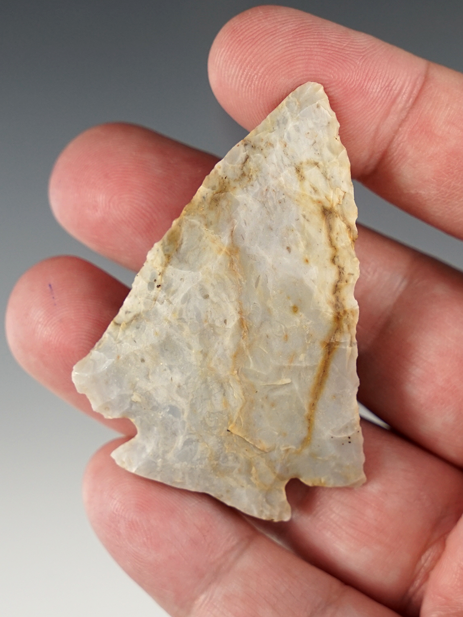 Fine 2 3/8" Ohio Fracture Base Decatur - Flint Ridge.