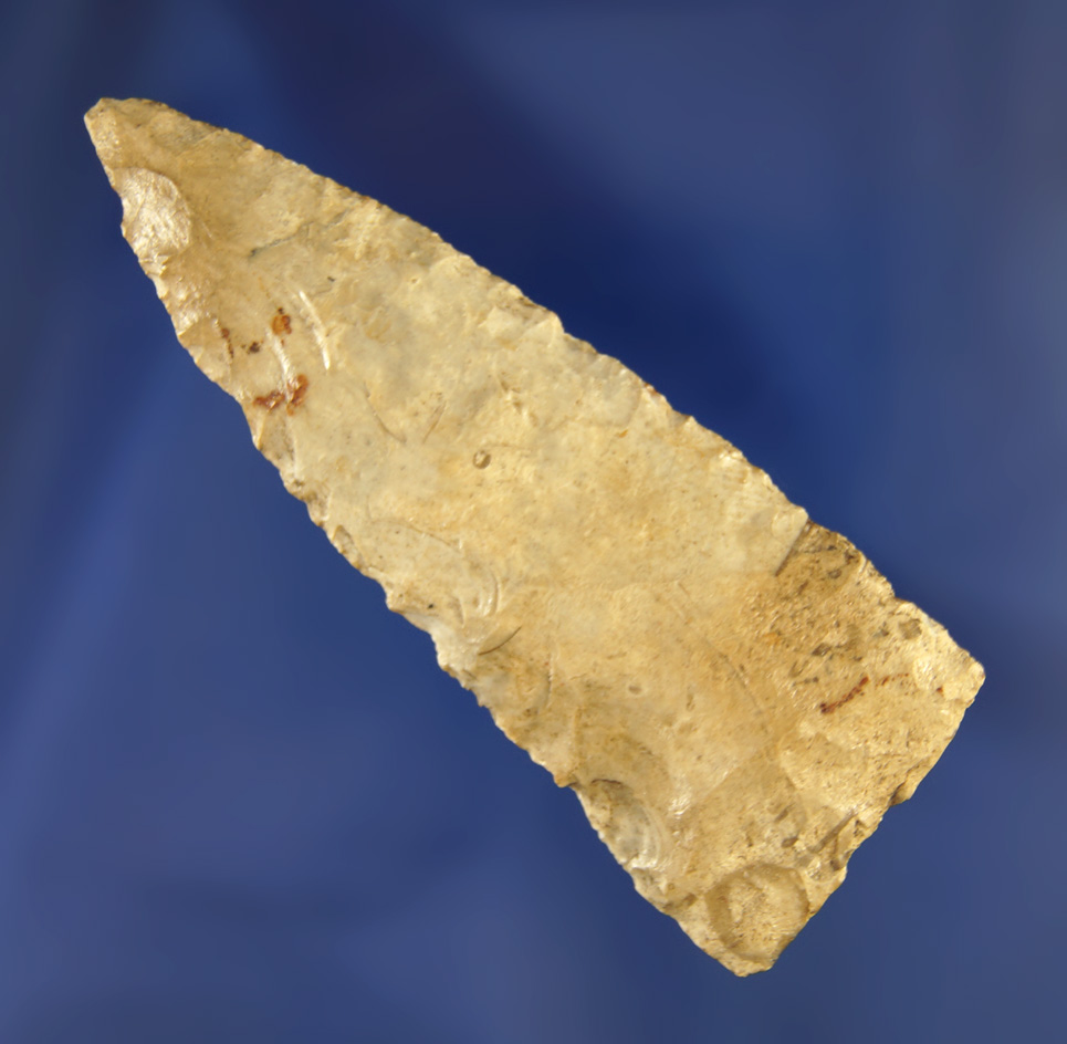 2 3/4" Triangle point found in Ohio.