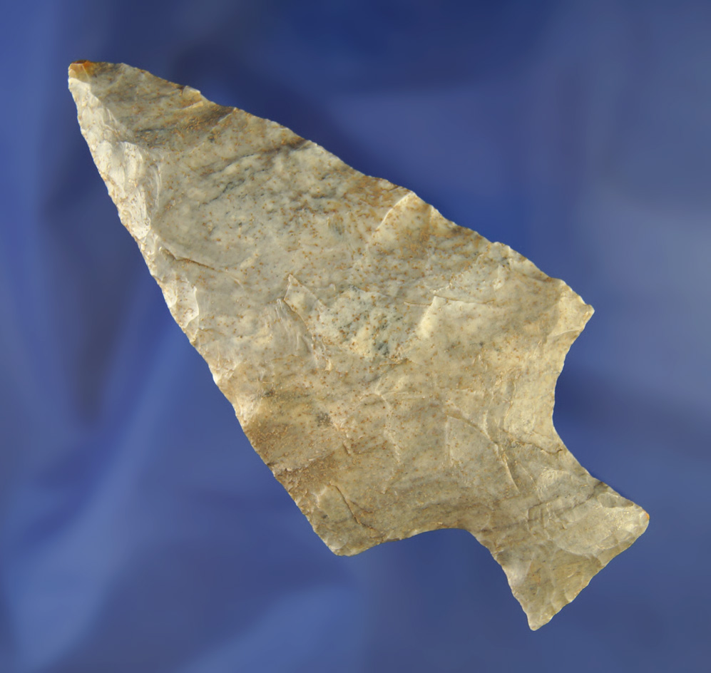 Classic style 4 3/16" Coshocton Flint Ashtabula found in Ohio.