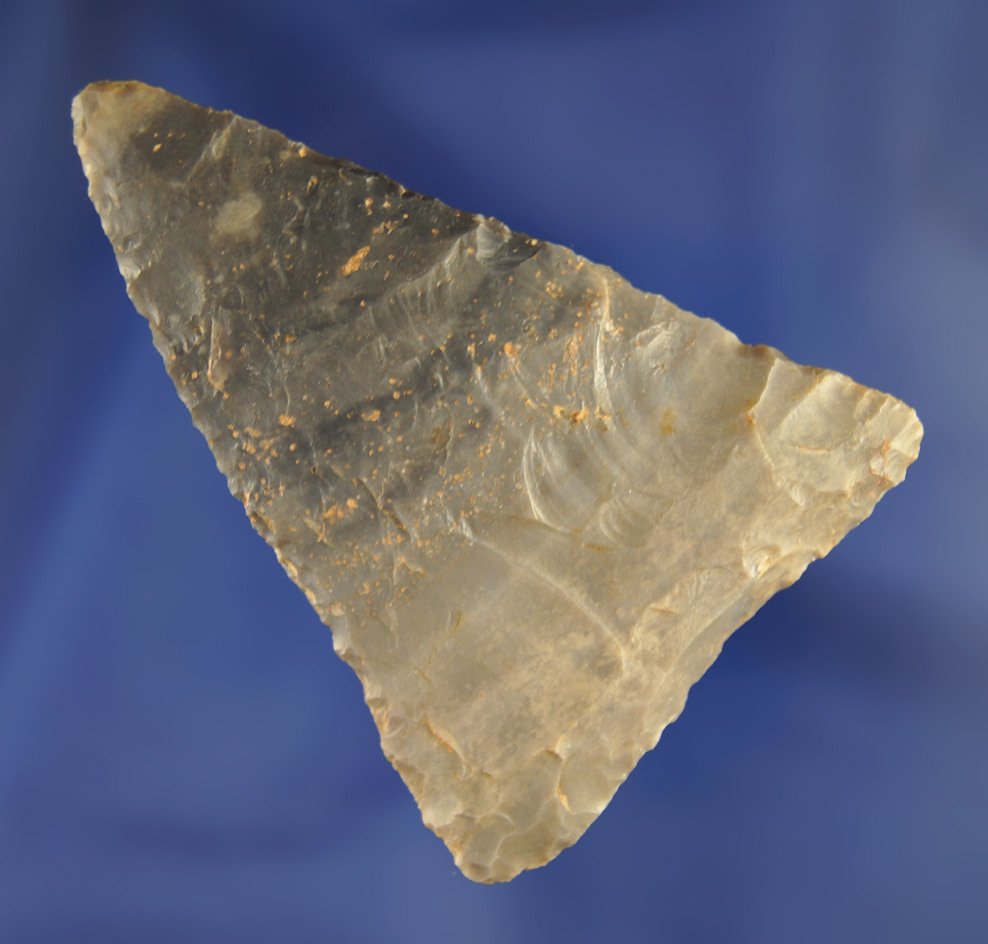 2 1/2" Coshocton Triangle found in Scioto Co., Ohio.