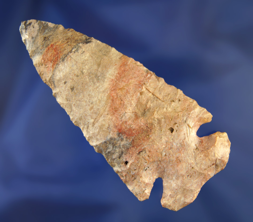 3 1/4" Archaic Cornernotch found in Adams Co., Ohio.