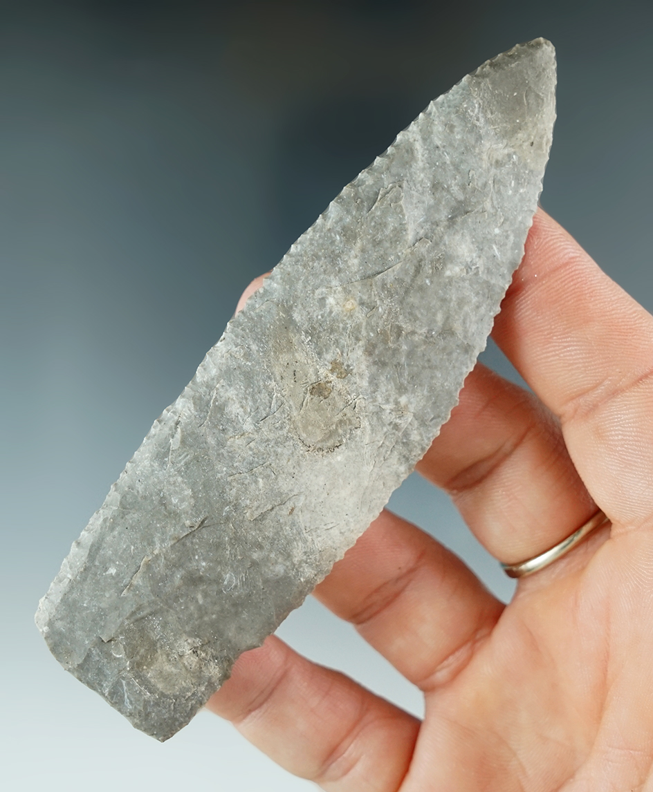 4 3/16" Darl Knife found in Coryell Co., Texas. Comes with a Rogers COA.