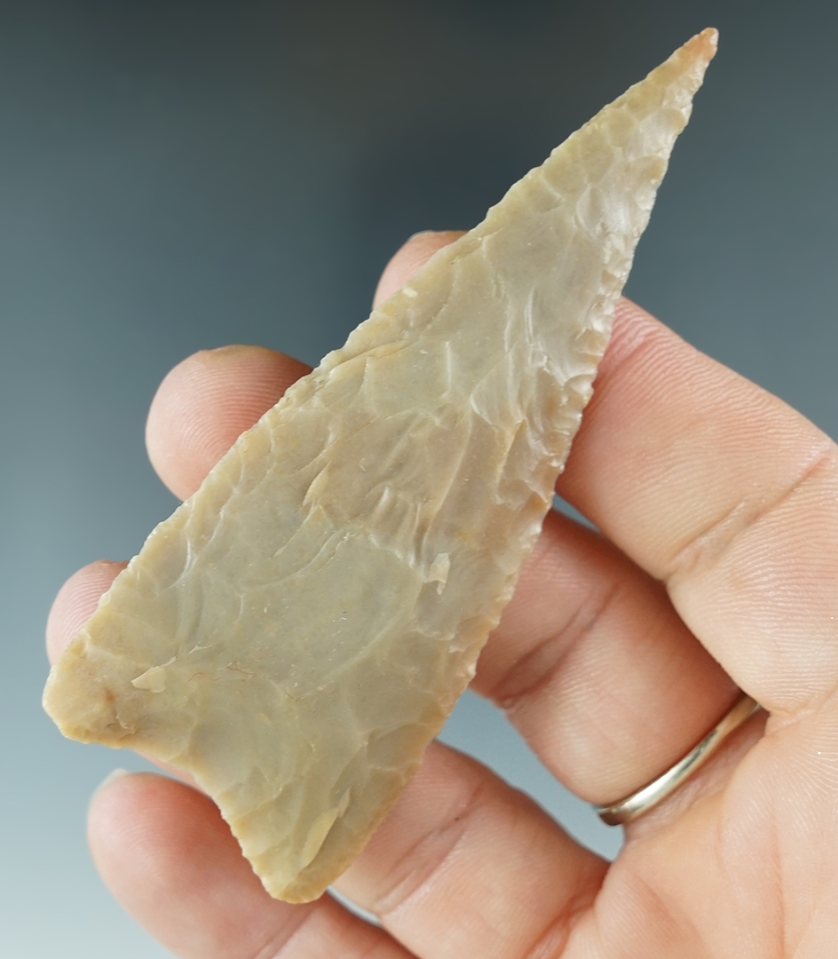 3 1/4" Kinney found in Central Texas. Comes with a Rogers COA.