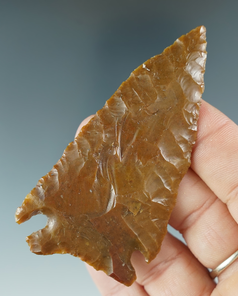 Large and nice 3 1/16" Snake River Cornernotch, nice and in superb condition, Columbia River.