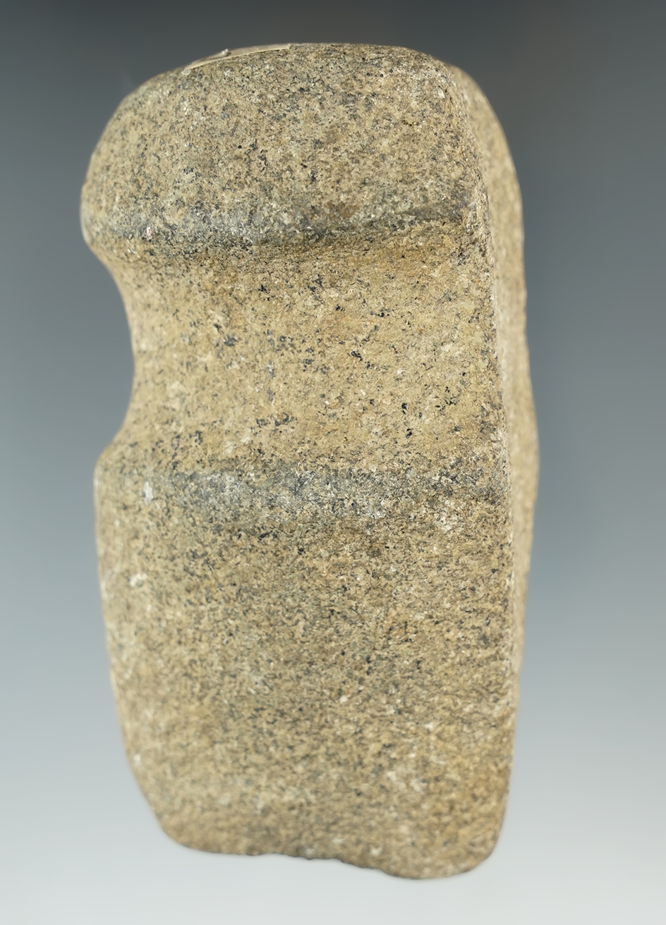 4 1/4" Long 3/4 Grooved Axe that was heavily used in ancient times.