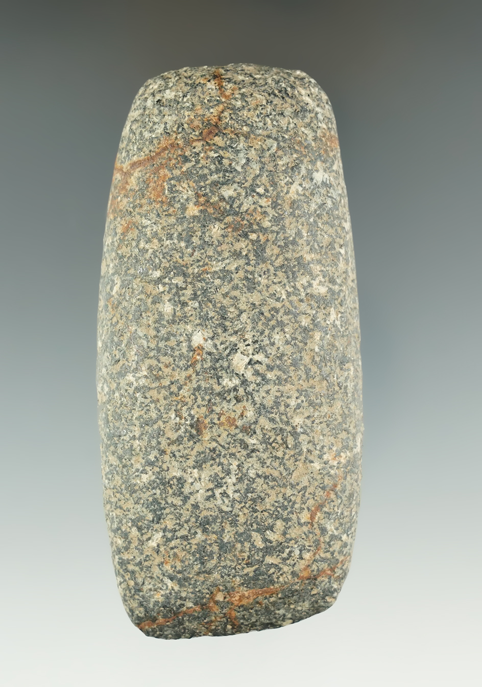 3 1/2" Adena Celt found in the early 1930's in New Haven, Huron Co., Ohio. Pictured!