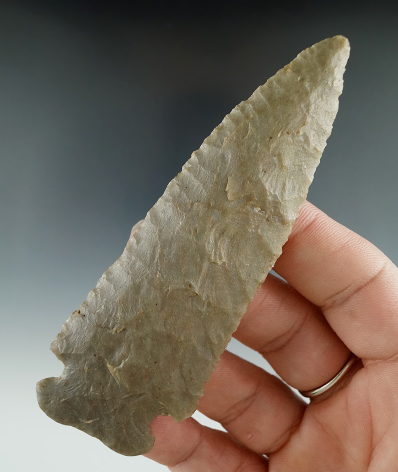 4" Wide Base Dovetail found in Benton Co., Tennessee. Comes with Jackson and Rogers COAs.