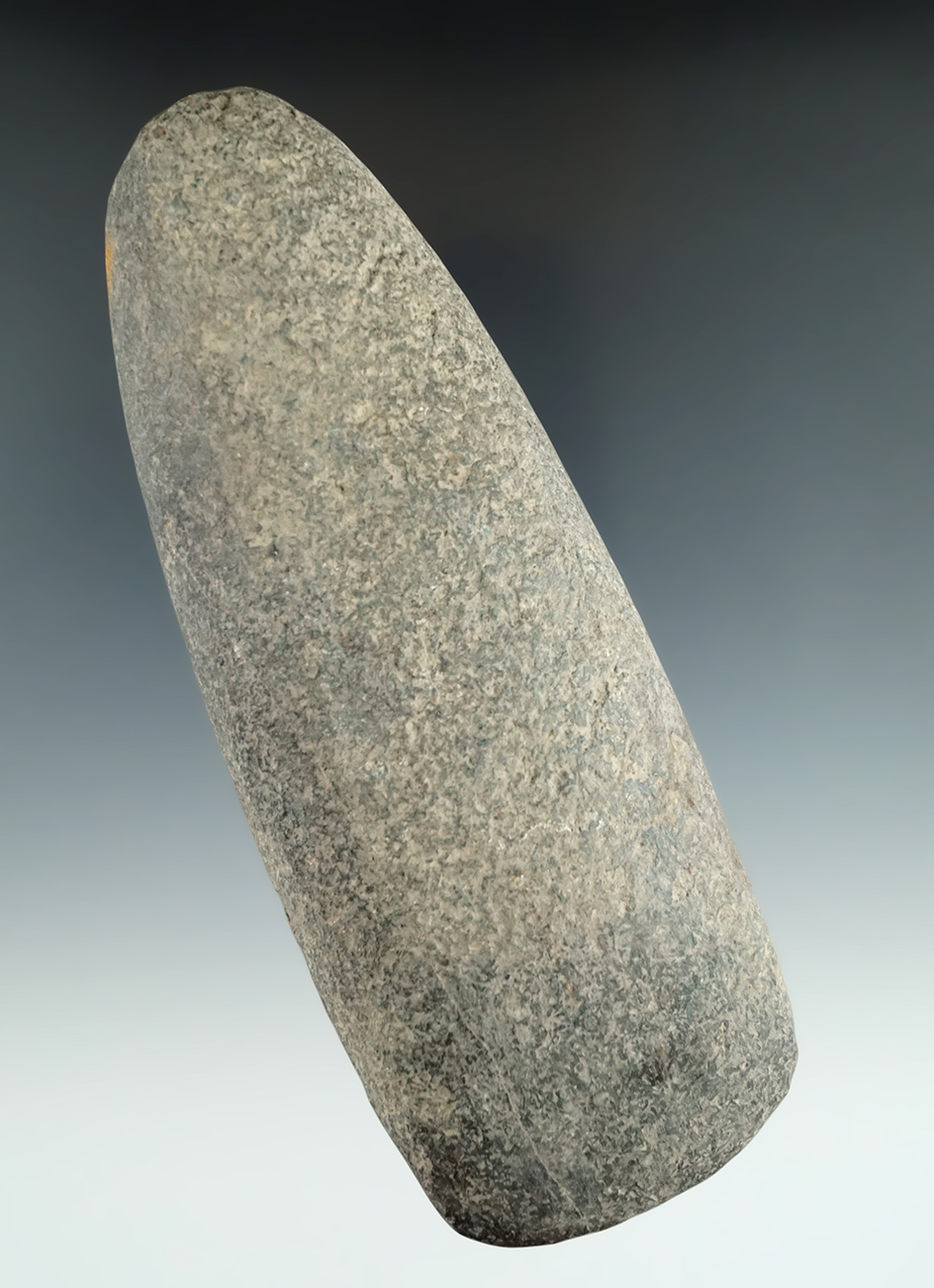 5 7/8" well styled hardstone Celt found in Ohio.