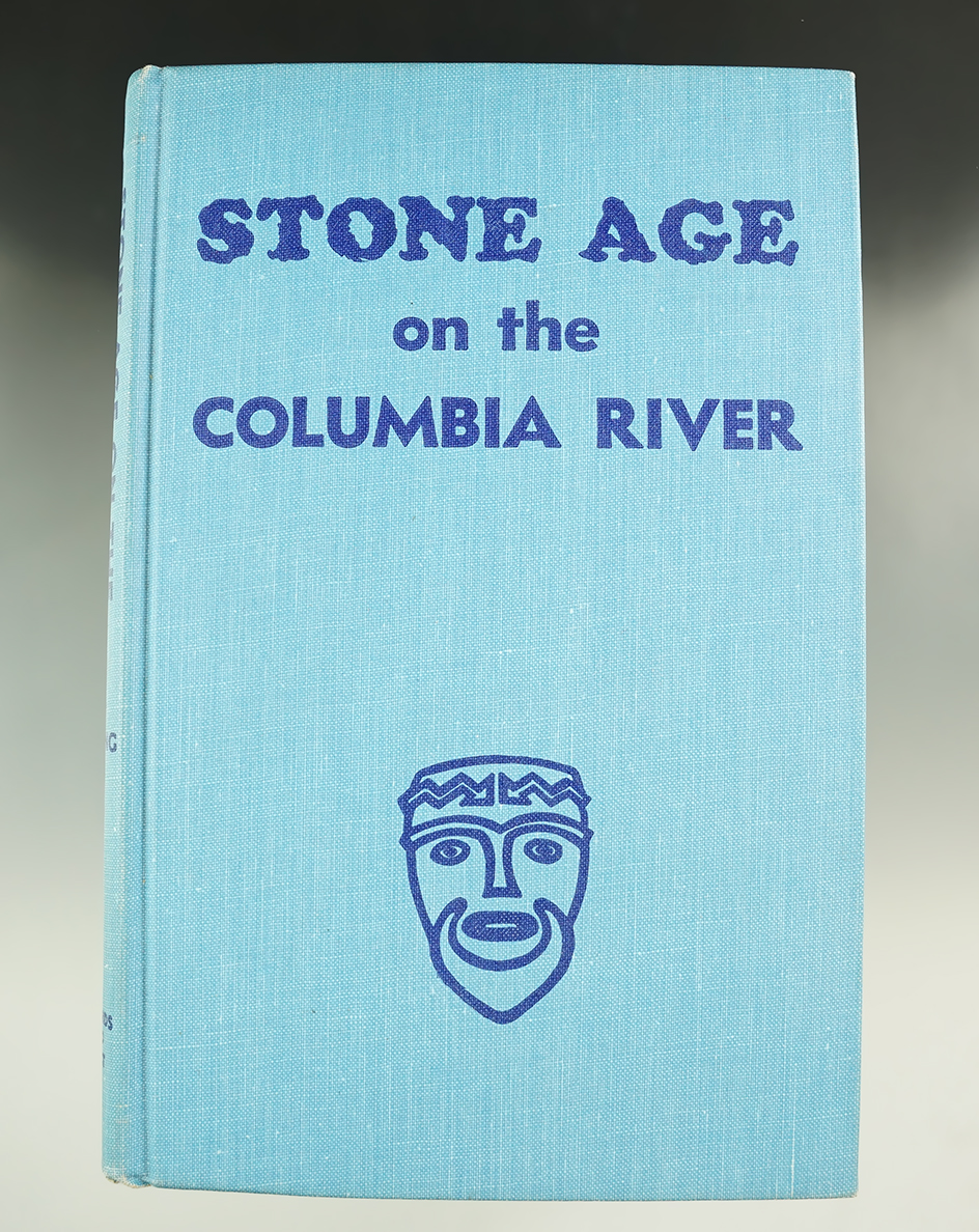 Hardcover book "Stone Age on the Columbia River" by Emory Strong in good condition.