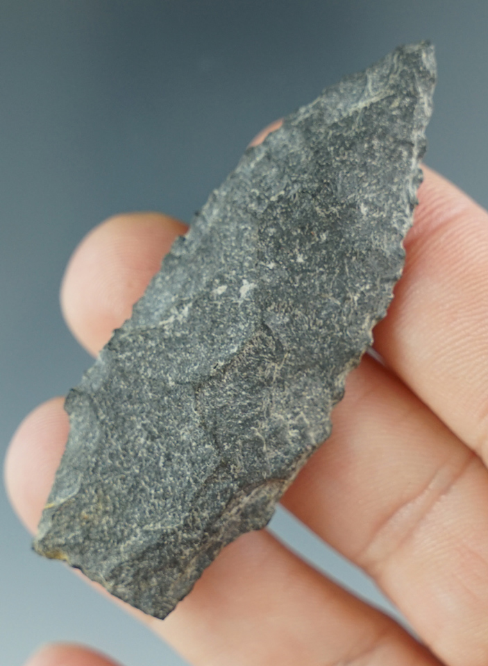 2 3/8" Paleo Windust made from Basalt, found near the Snake River, Washington. Pictured!
