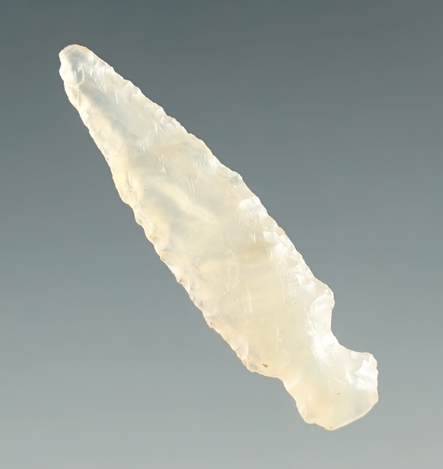 1 1/4" Klickitat Dagger highly translucent Opalized agate found near the Lewis River, Washington.
