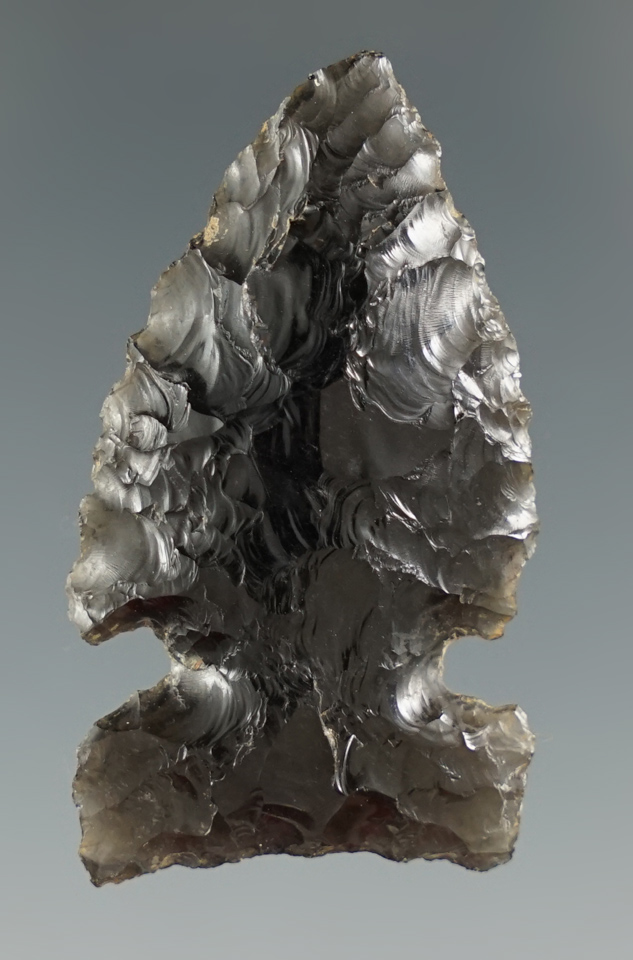 1 9/16" Northern Side Notched found in Lakeview, Oregon. Ex. Jim Hogue Collection.