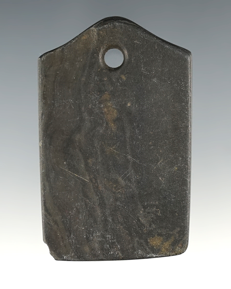 Uniquely styled 2 5/16" Rectangular Pendant - Morrow Co., Ohio in the vicinity of Marengo.