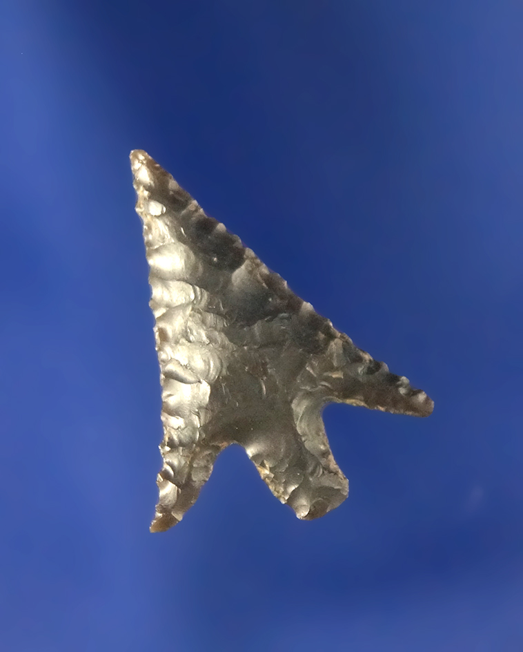 13/16" Columbia Plateau made from gray chalcedony found near the Dalles by Frank Buehler.