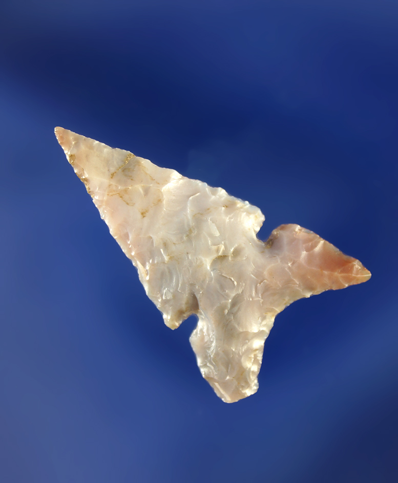 1" Desert Delta that is well flaked.