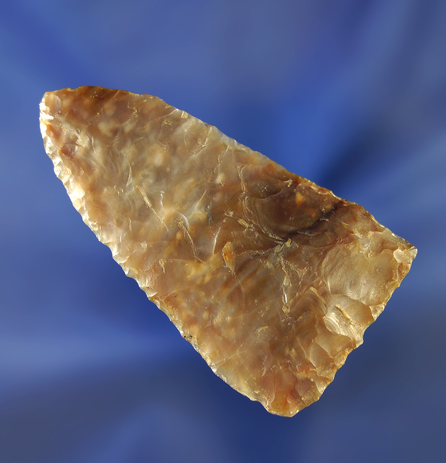 2 3/8" Plateau Pentagonal agate knife.  From the collection of Dewey Schmid.