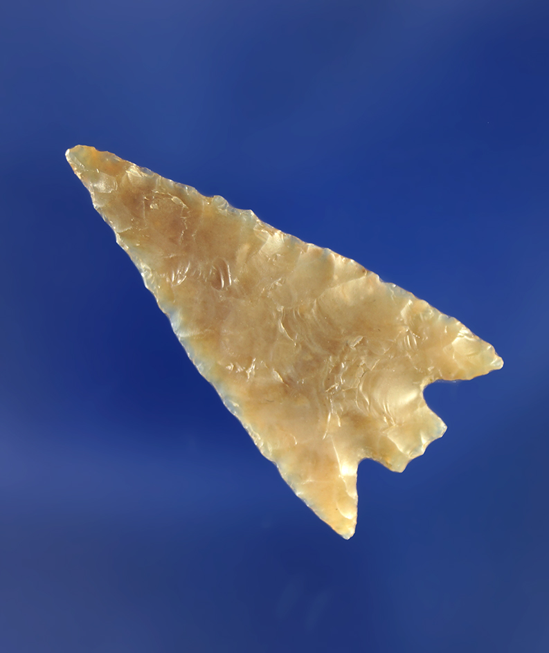 1 1/16" Columbia Plateau with excellent flaking made from high quality semi translucent material.