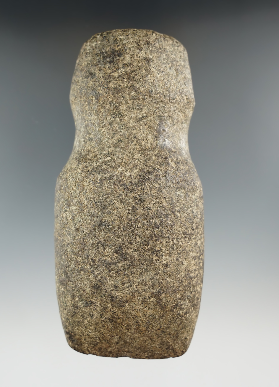 4 7/8" Extremely rare 1/2 Grooved Adze. From the old Arthur Altick Collection. Clark Co., OH.