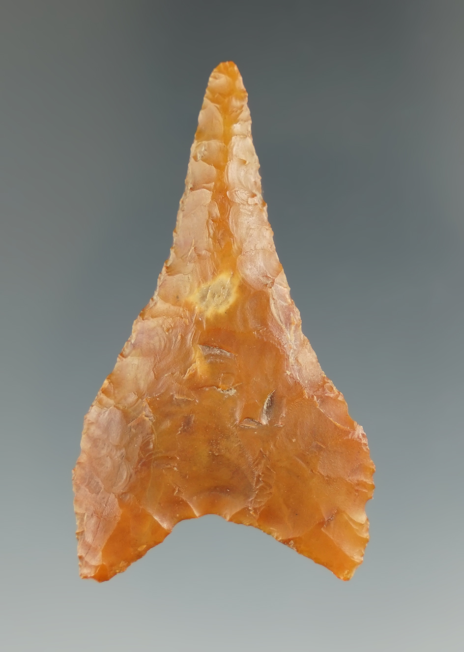 Excellent style and flaking on this 2 3/16" Columbia Mule Ear knife - Kennewick, WA