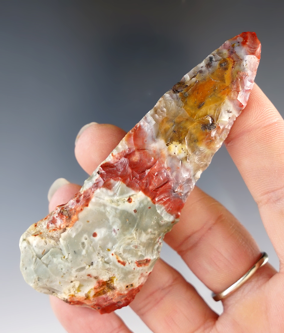 3 1/2" Flint Ridge Knife found in Perry Co., Ohio.