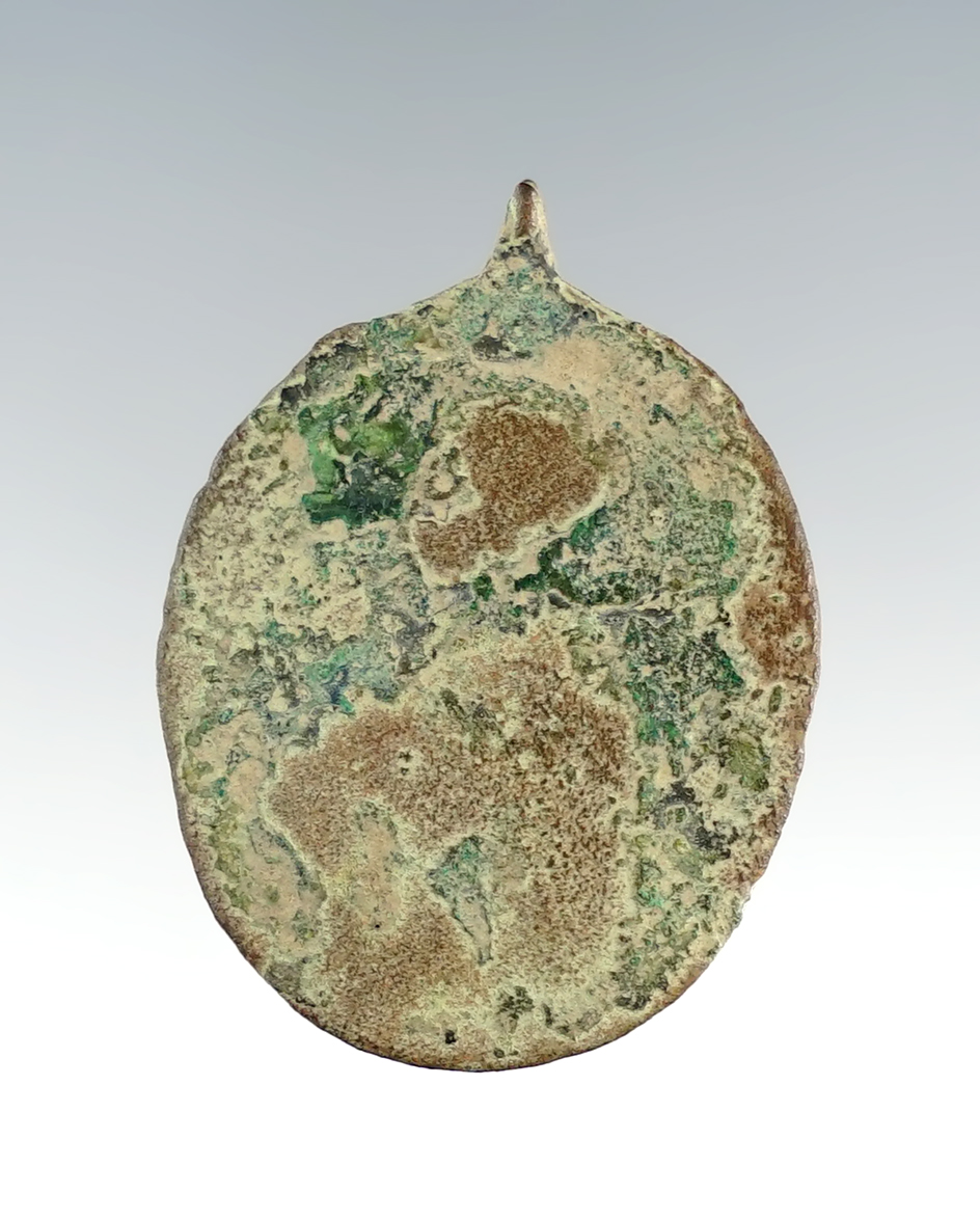 1 1/8" Jesuit Medal. Found in New York.