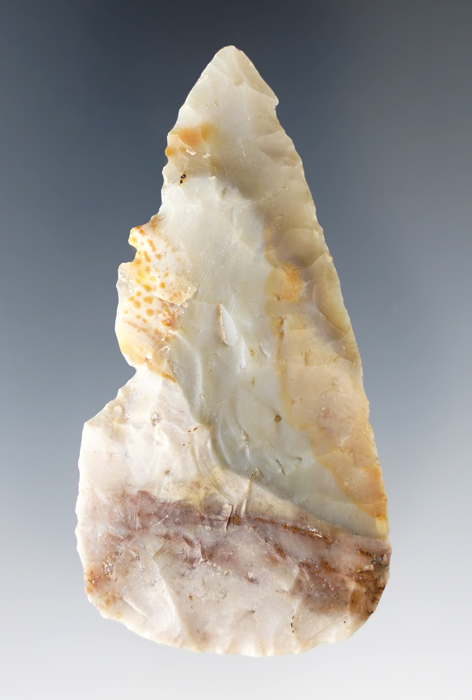 2 3/4" Adena Cache Blade Flint Ridge Flint, Ohio.