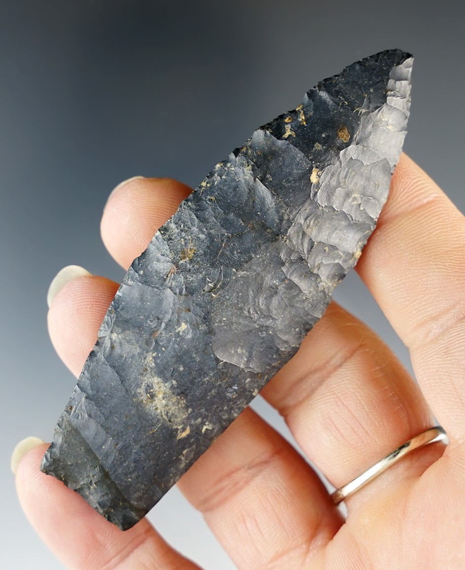 Outstanding 3 3/16" classic style Paleo Lanceolate, Ohio.