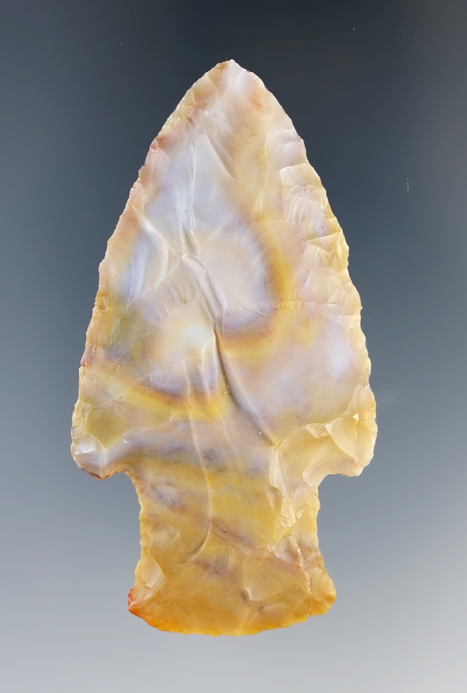 2 1/2" Flint Ridge Flint Hopewell, found in Ohio.