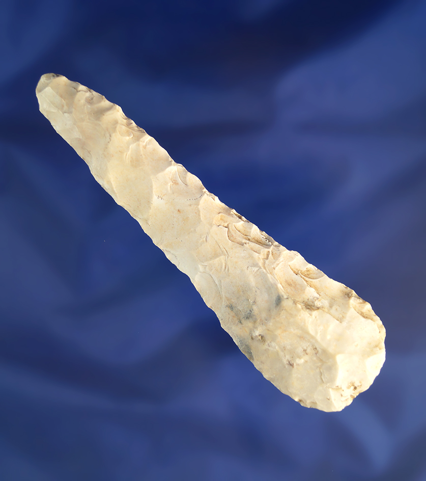 4 1/4" archaic Cobbs knife found by Carol Bland in Putnam County Missouri.