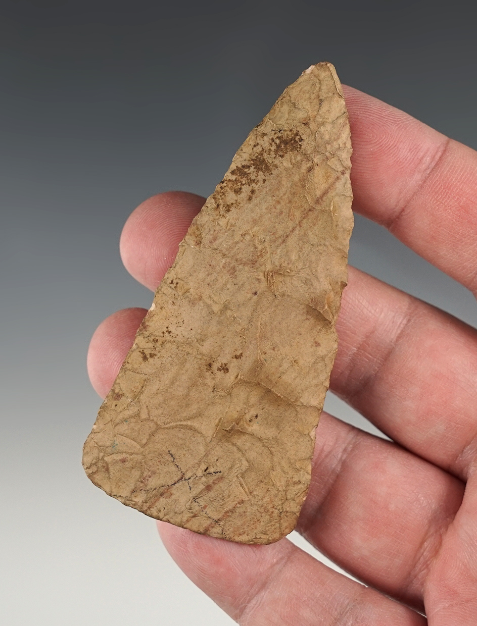 3 1/4" Ohio Traingular Knife that is nicely made. Ex. Terry Elleman collection.