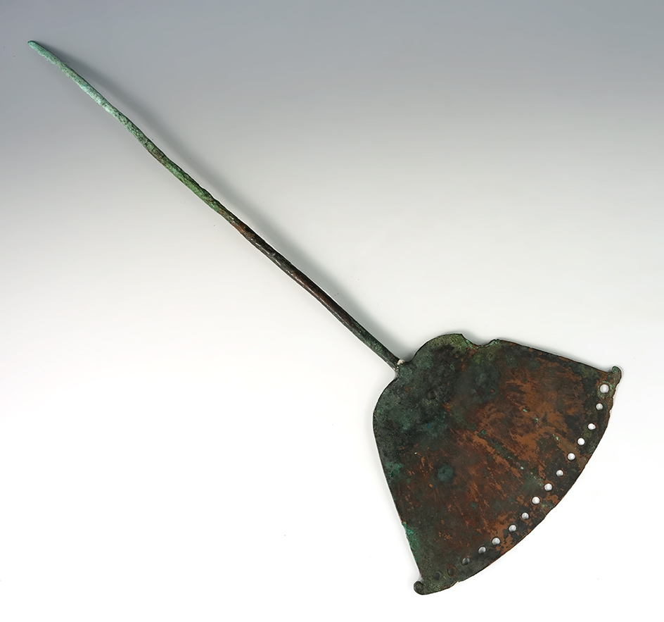 13 1/2" Imperial Inca Tupi, circa 1200 A.D. Used for rejuvenation of the soul. Pisac, Peru.