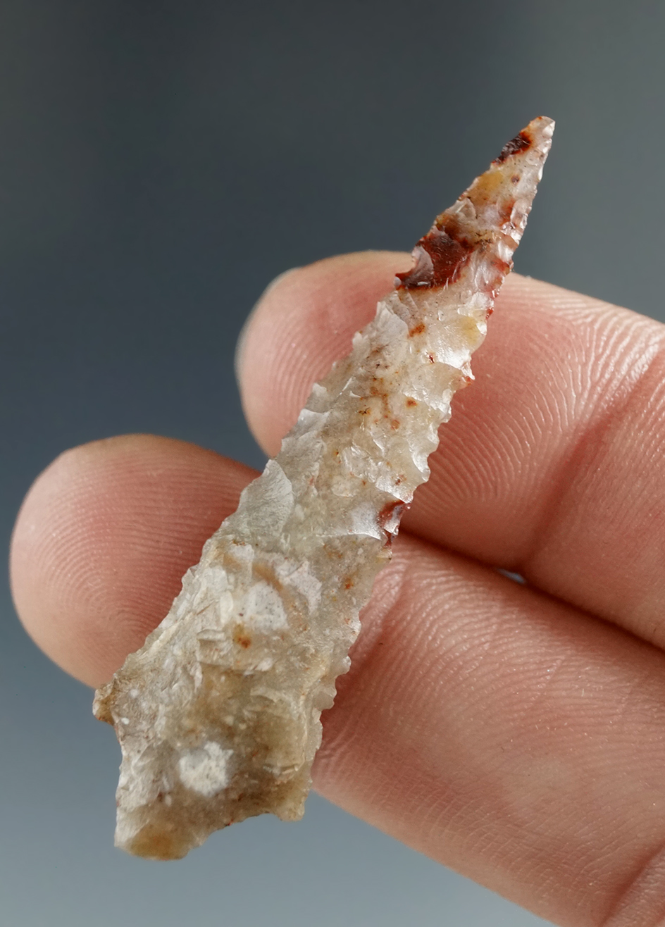 1 7/8" Rabbit Island made from Grey-Brown Agate, found near the Columbia River.