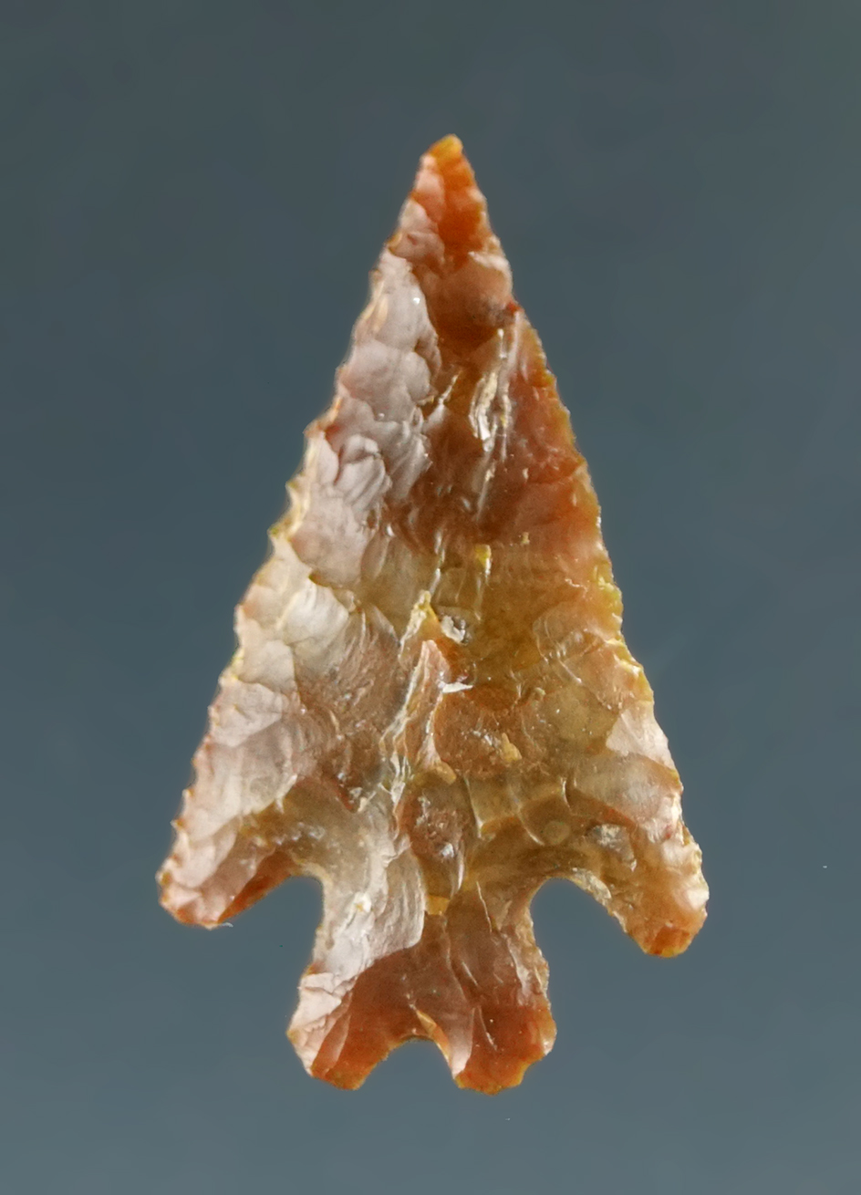 3/4" Columbia Plateau Split Stem made from Brown Agate, found near the Columbia River.