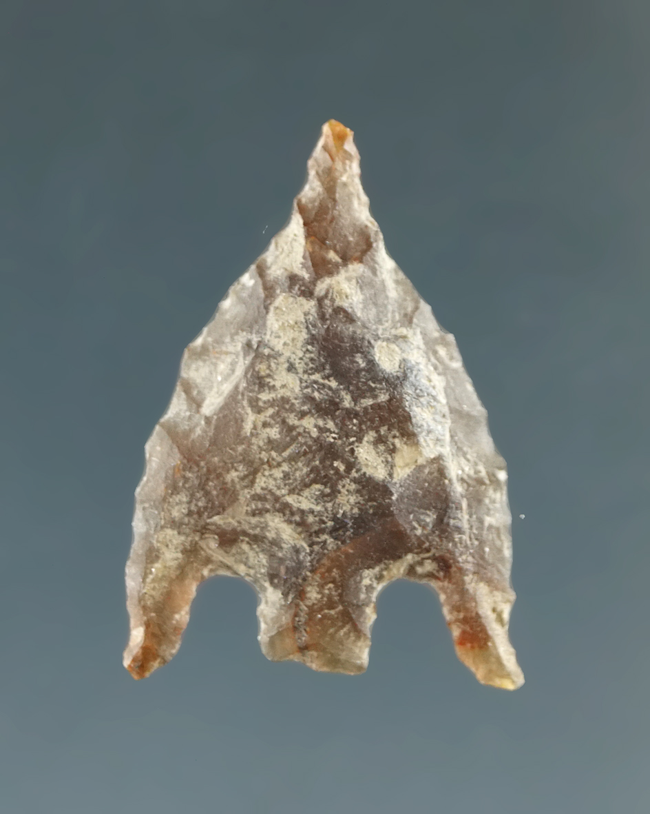 7/8" Columbia Plateau made from Brown Moss Agate, found near the Columbia River.