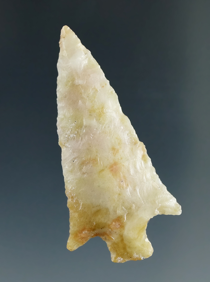 1 5/8" Wallula made from Translucent Cream Agate, found near the Columbia River.