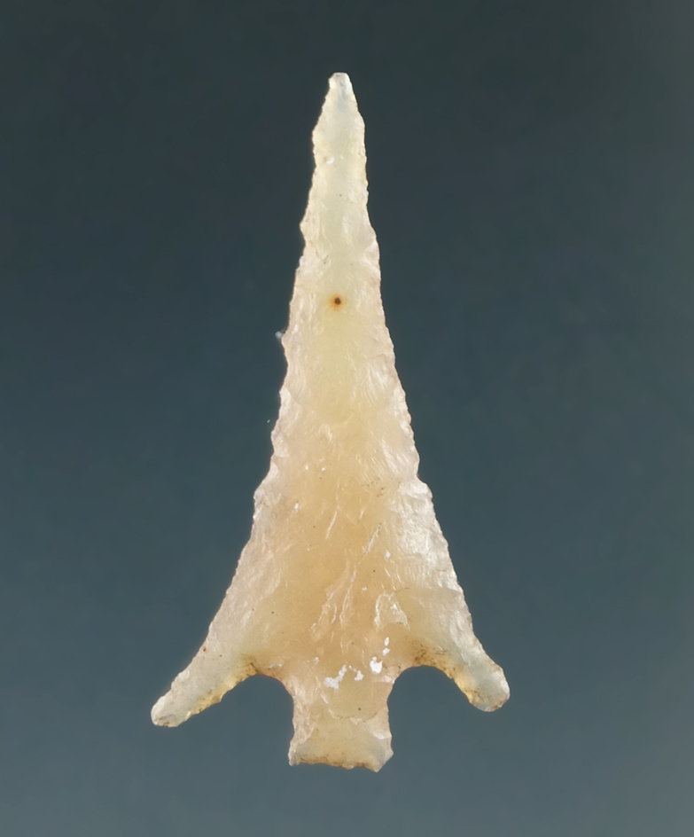 1" Columbia Plateau, small and delicate, made from Translucent Tan Agate.  Columbia River.