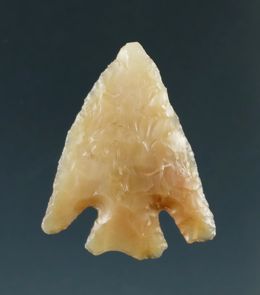 7/8" Columbia Plateau made from Caramel Agate, found near the Columbia River.