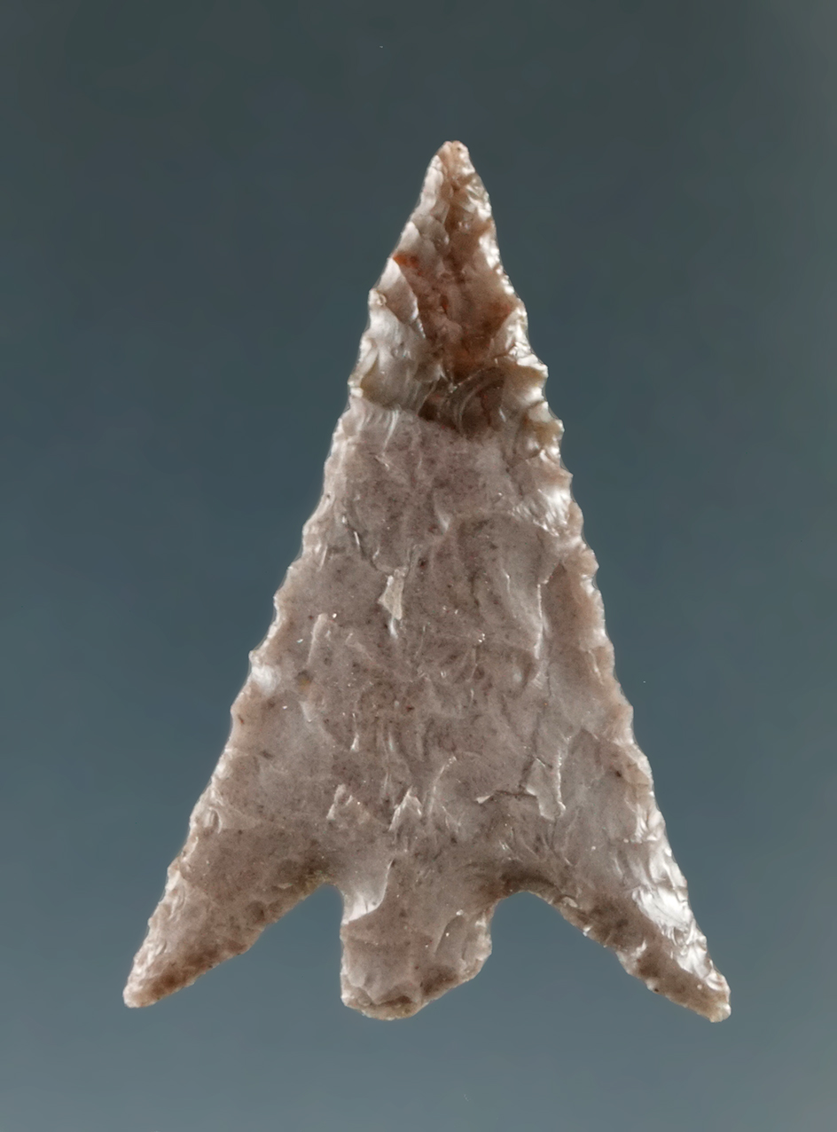 1 1/8" Columbia Plateau made from Grey Agate, found near the Columbia River.