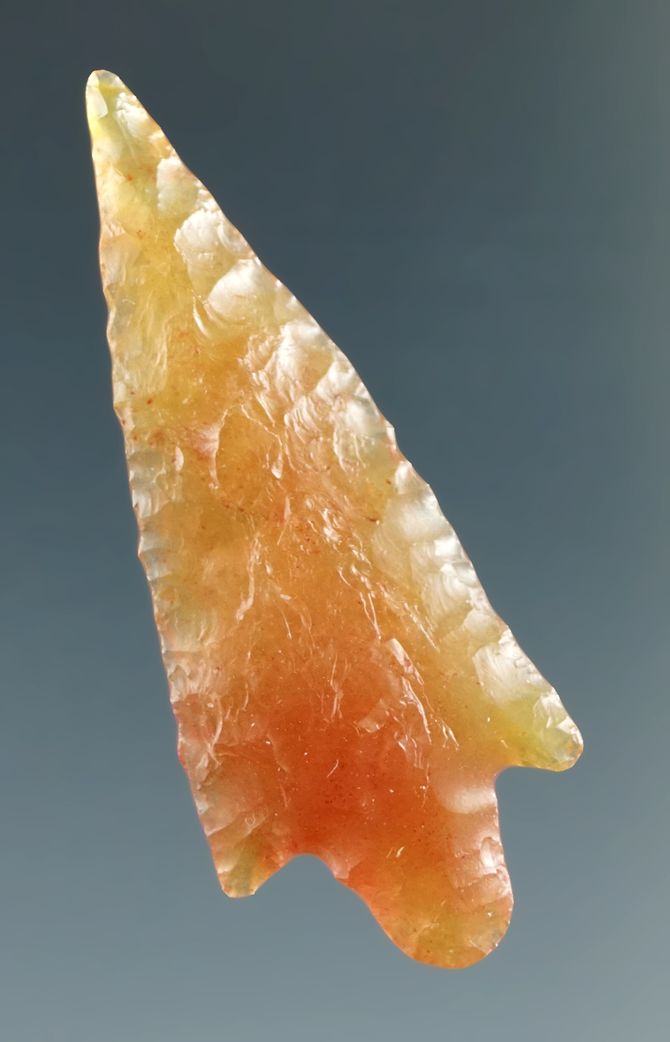 1 7/16" Wallula made from Translucent Orange Agate, found near the Columbia River.