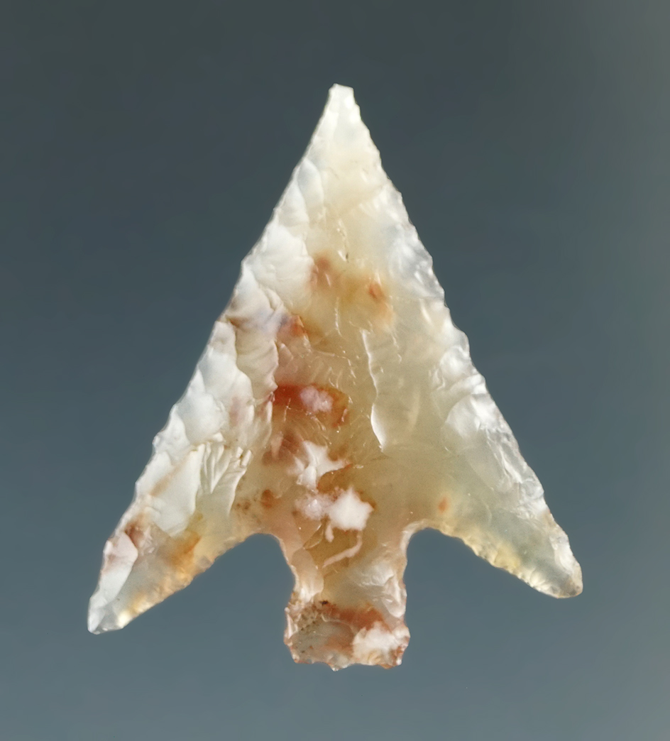 1" Columbia Plateau, great Point, made from Translucent Moss Agate,  Columbia River.